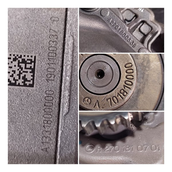 Bomba Óleo Motor Mercedes A200 1.6 2015 2019 A2701800339